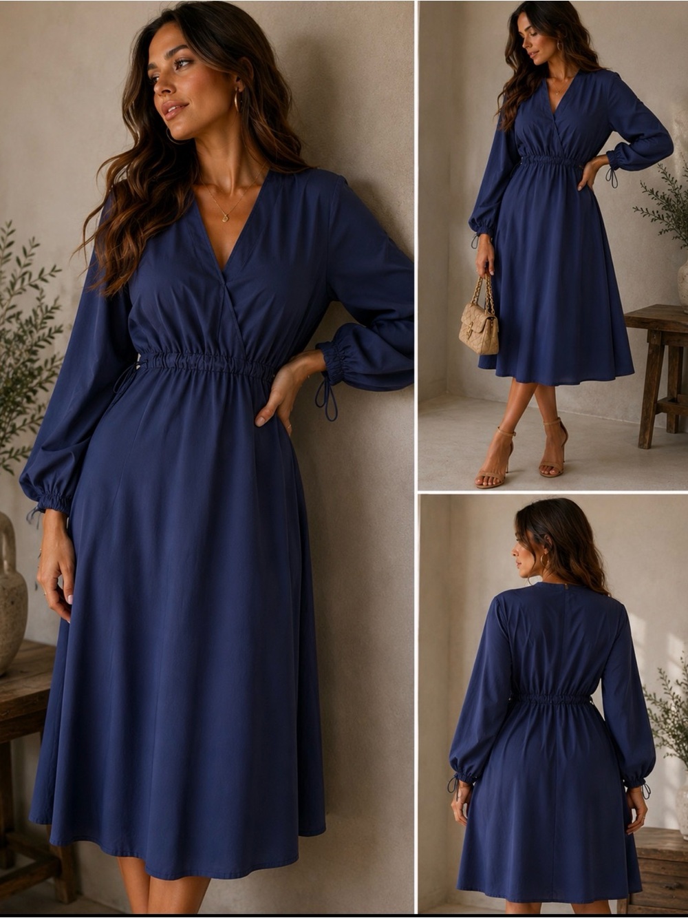 Zara Deep Navy Women's Garment with Label